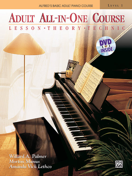 Alfred's Basic Adult All-in-One Course, Book 1 Cover Image