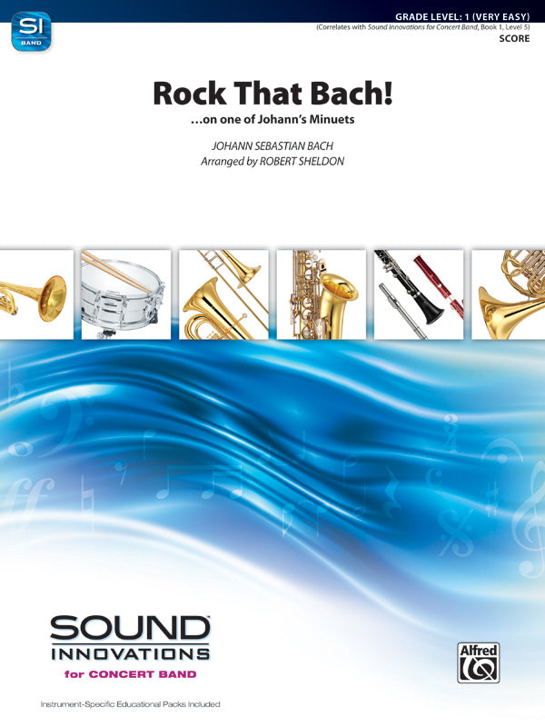 Rock That Bach!: 1st Trombone Sheet Music Preview