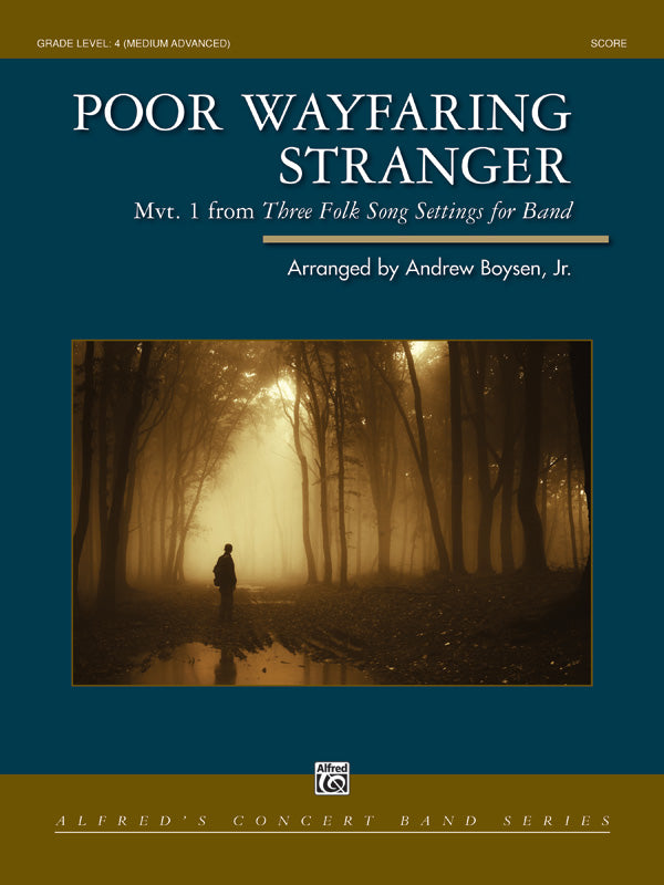 Poor Wayfaring Stranger: 3rd Trombone Sheet Music Preview