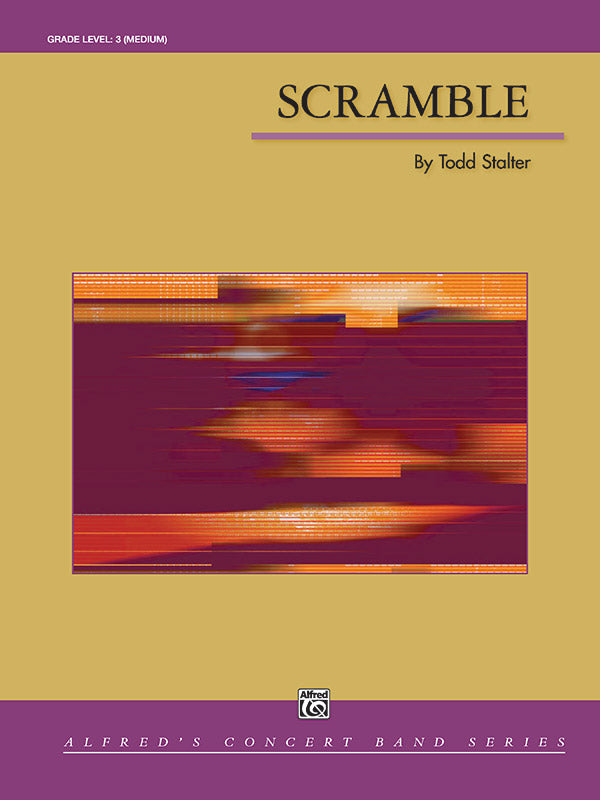 Scramble: 1st B-flat Clarinet Sheet Music Preview