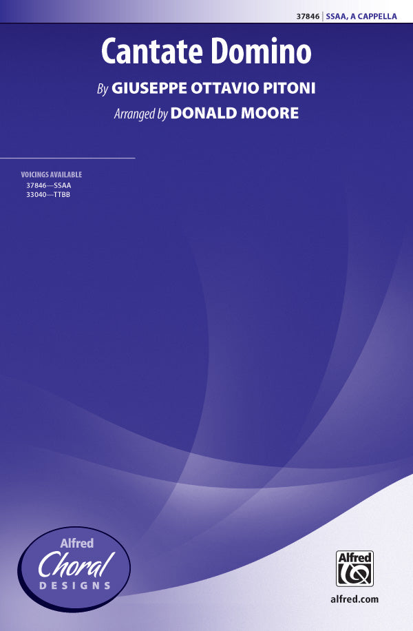 Cantate Domino Sheet Music Preview