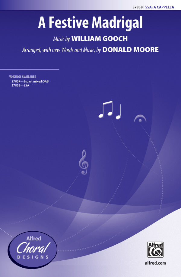A Festive Madrigal Sheet Music Preview