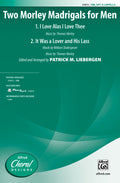 Two Morley Madrigals for Men Cover Image