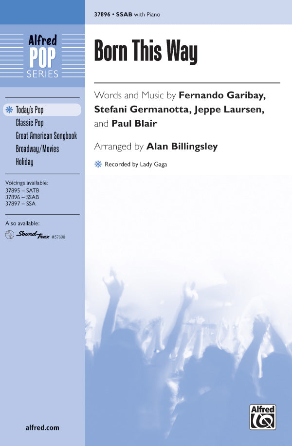 Born This Way Sheet Music Preview