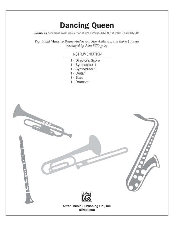 Dancing Queen (from Mamma Mia!): 2nd Synthesizer Sheet Music Preview