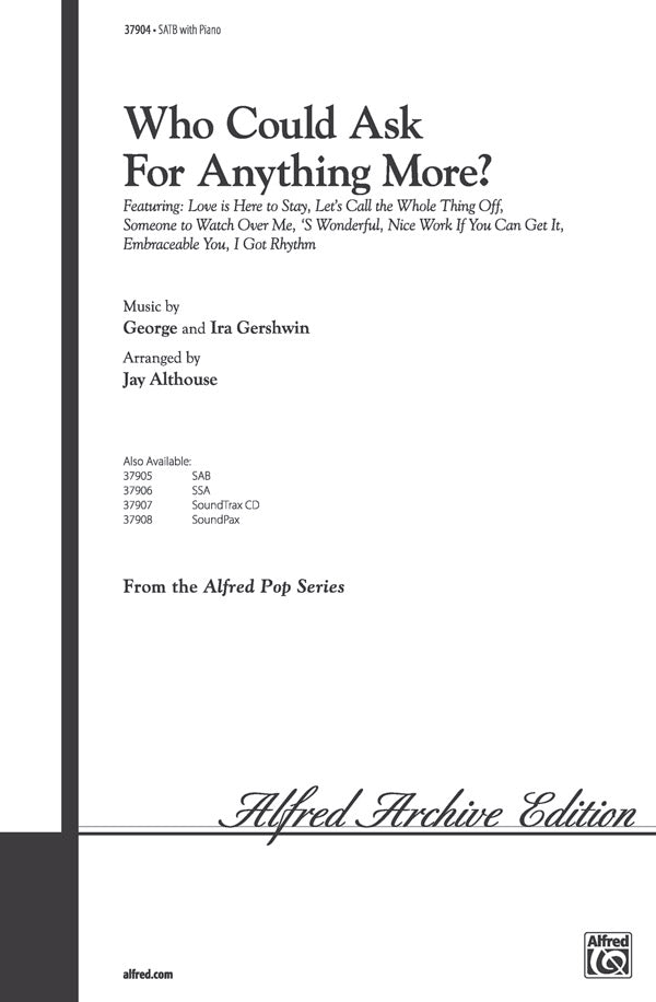 Who Could Ask for Anything More? Cover Image