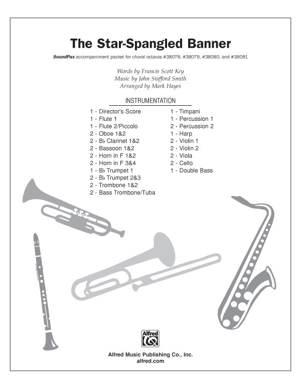 The Star-Spangled Banner: 1st B-flat Trumpet Sheet Music Preview