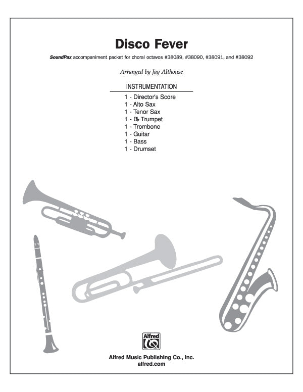 Disco Fever: Score Sheet Music Preview