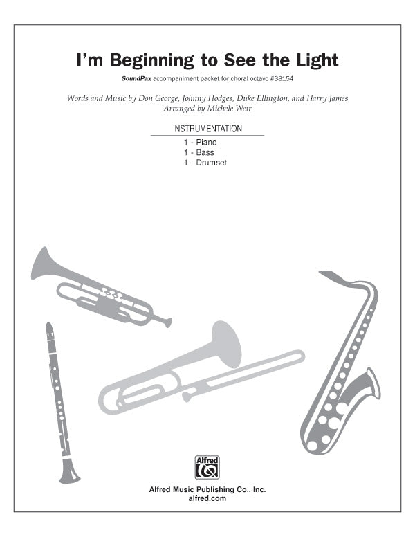 I'm Beginning to See the Light: String Bass Sheet Music Preview