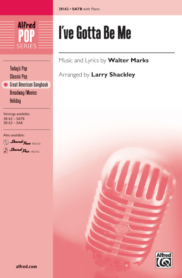 I've Gotta Be Me Sheet Music Preview