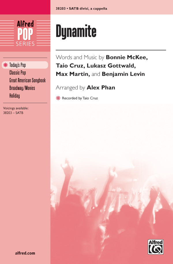 Dynamite Sheet Music Preview