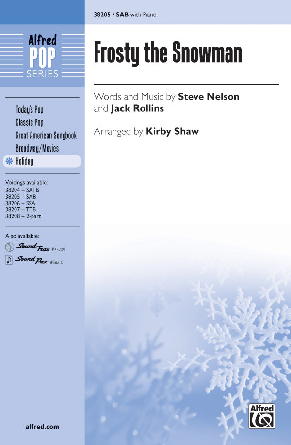 Frosty the Snowman Sheet Music Preview
