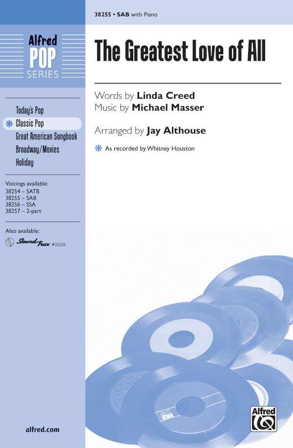 The Greatest Love of All Cover Image