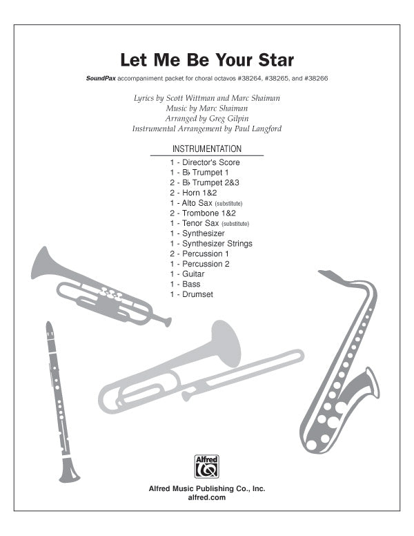 Let Me Be Your Star Cover Image