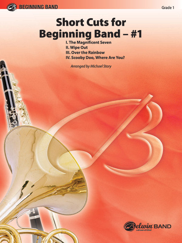 Short Cuts for Beginning Band -- #1: 1st Percussion Sheet Music Preview