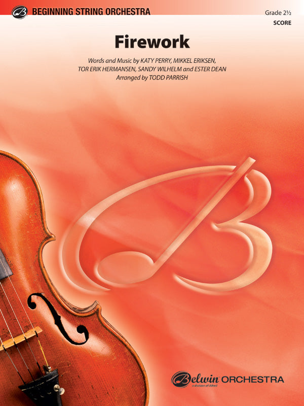Firework: Score Sheet Music Preview