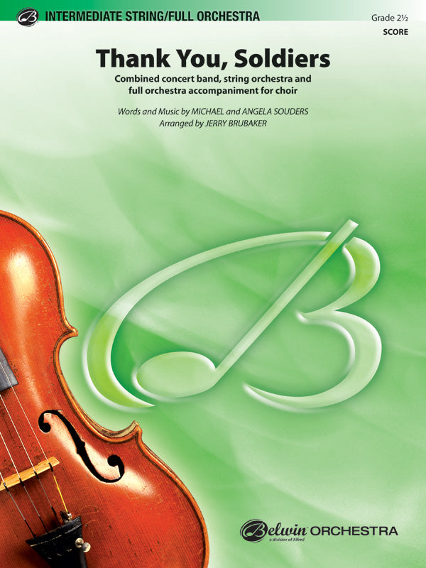 Thank You, Soldiers: 2nd B-flat Clarinet Sheet Music Preview