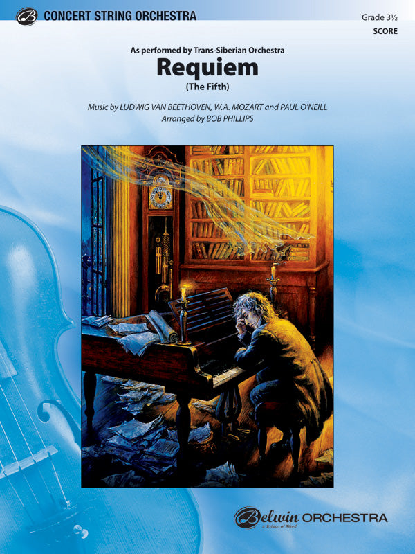 Requiem (The Fifth): 1st Violin Sheet Music Preview