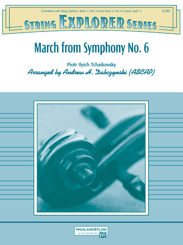 March from Symphony No. 6: Viola Sheet Music Preview