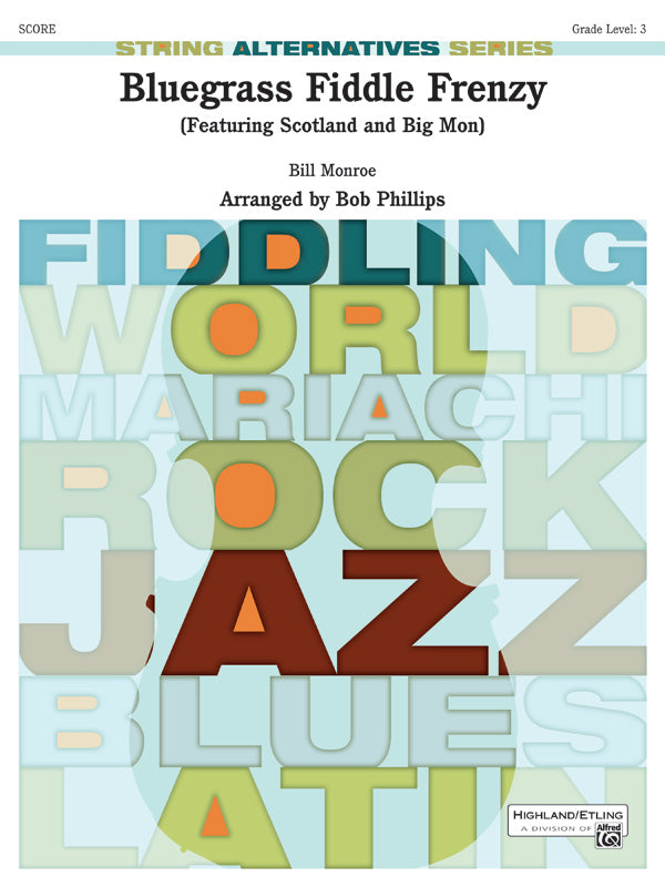 Bluegrass Fiddle Frenzy Sheet Music Preview