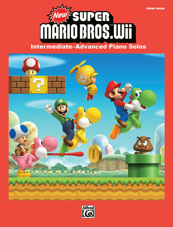 New Super Mario Bros. Wii Invincible Theme Sheet Music Preview