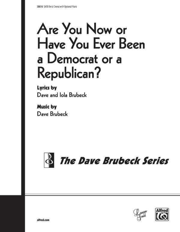 Are You Now or Have You Ever Been a Democrat or a Republican? Cover Image