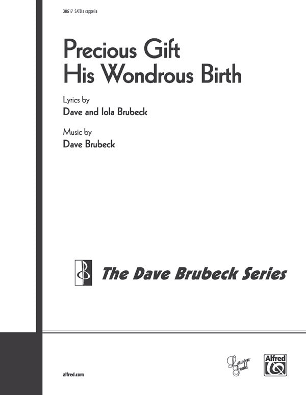 Precious Gift His Wondrous Birth Sheet Music Preview