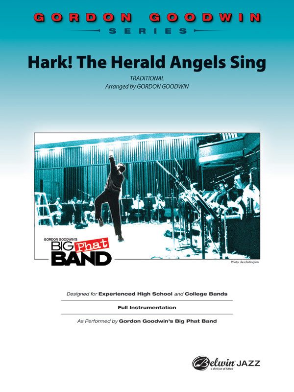 Hark! The Herald Angels Sing: E-flat Baritone Saxophone Sheet Music Preview