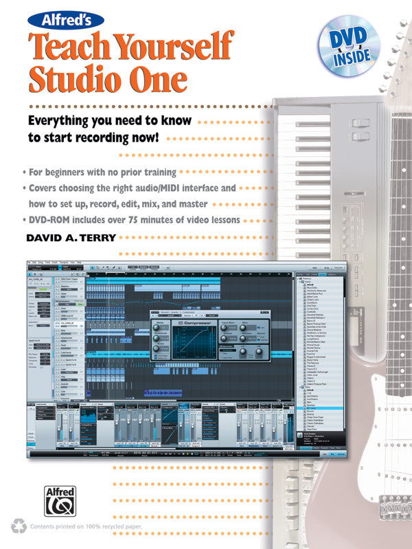 Alfred's Teach Yourself Studio One, Version 1.6 Cover Image
