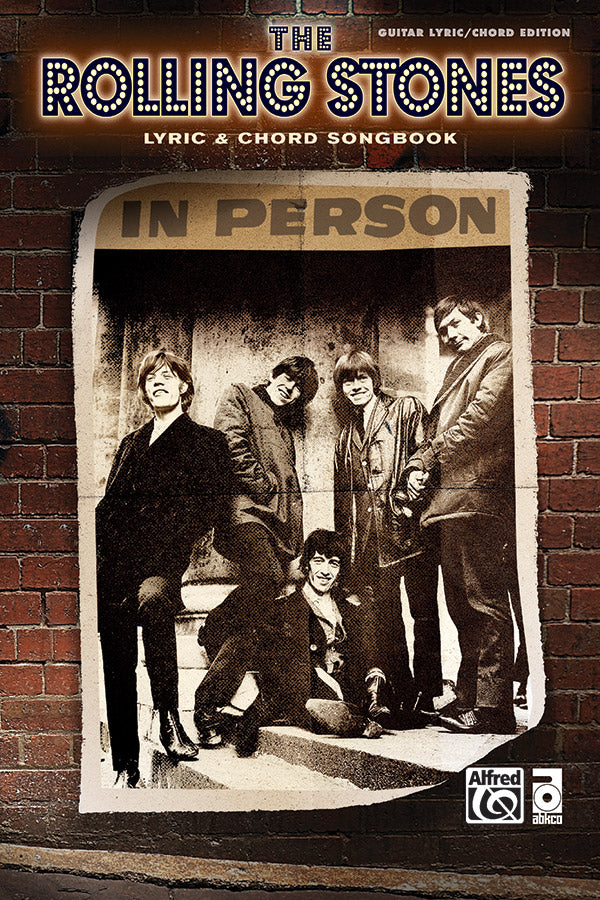 The Rolling Stones: Lyric & Chord Songbook Cover Image