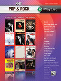 2011 Pop & Rock Sheet Music Playlist Cover Image