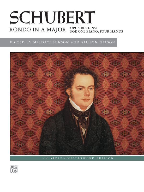 Schubert: Rondo in A Major, Opus 107, D. 951 - Piano Duet (1 Piano, 4 Hands) Sheet Music Preview
