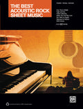 The Best Acoustic Rock Sheet Music  Cover Image