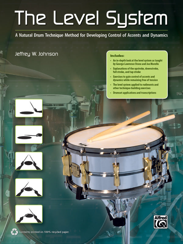 The Level System: A Natural Drum Technique Method for Developing Control of Accents and Dynamics Sheet Music Preview