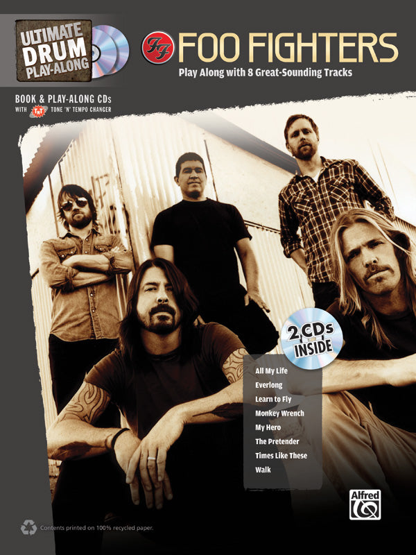 Ultimate Drum Play-Along: Foo Fighters Cover Image
