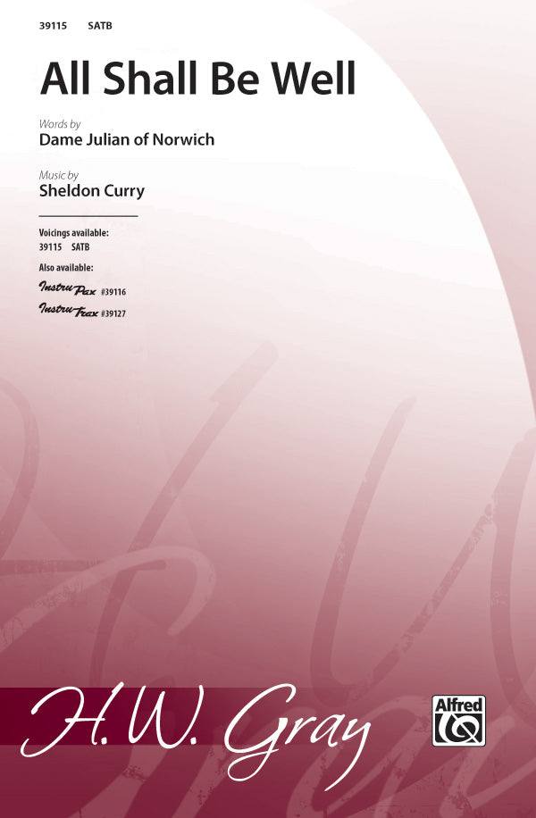 All Shall Be Well Cover Image