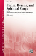 Psalms, Hymns, and Spiritual Songs Cover Image