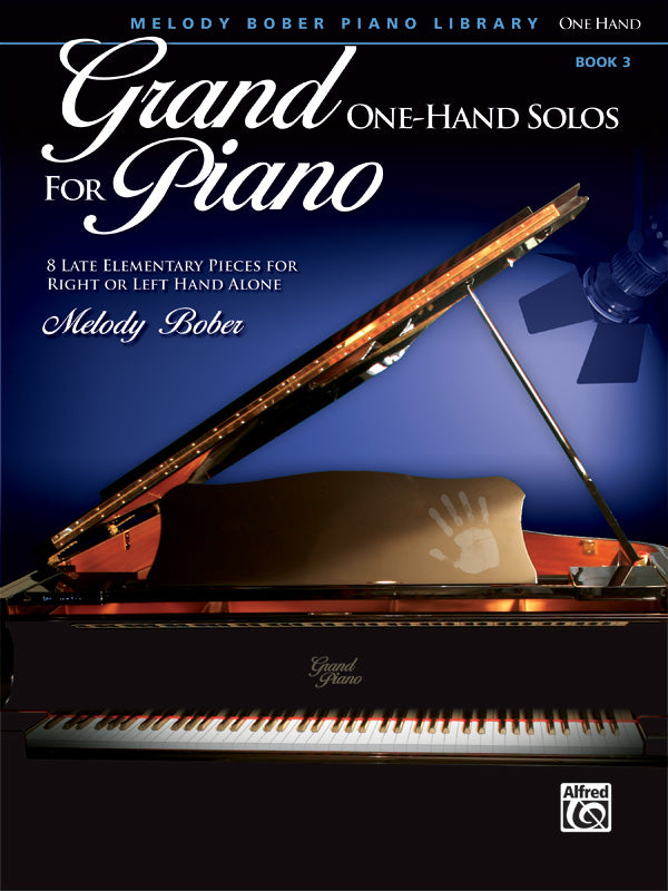 Grand One-Hand Solos for Piano, Book 3 Cover Image