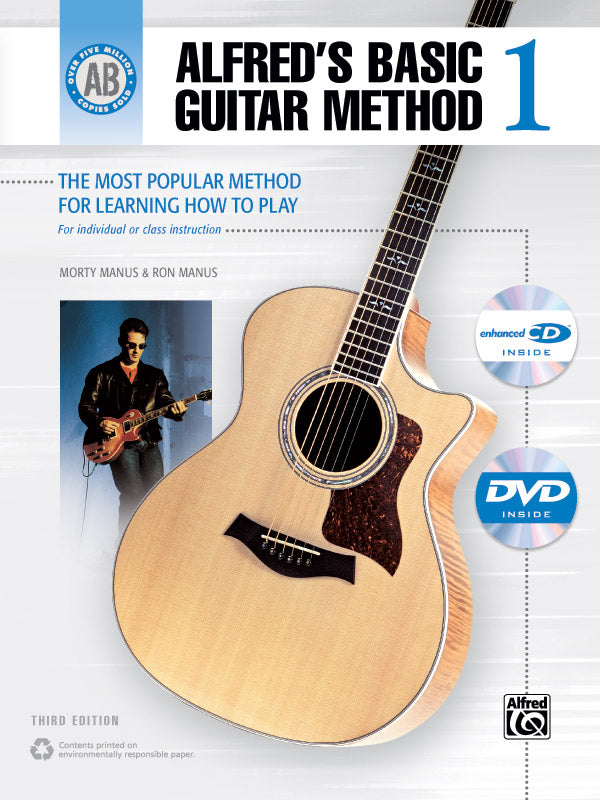 Alfred's Basic Guitar Method 1 (Third Edition) Cover Image
