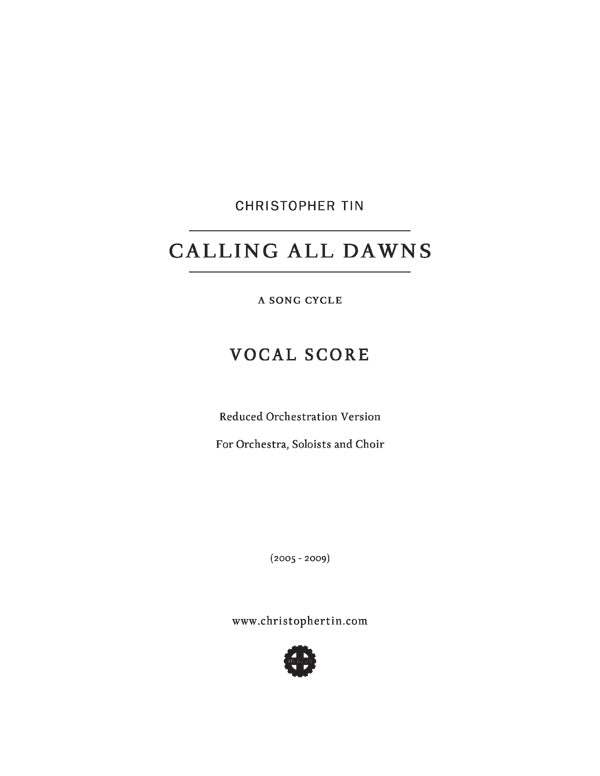 Calling All Dawns Cover Image
