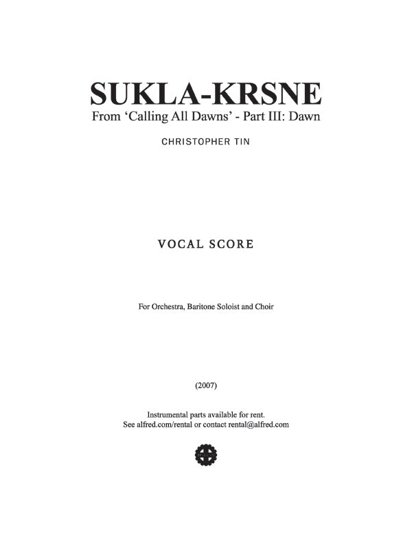 Sukla-Krsne Cover Image