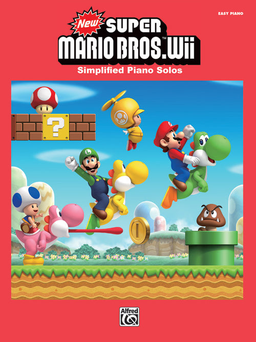 New Super Mario Bros. Wii Toad House Sheet Music Preview