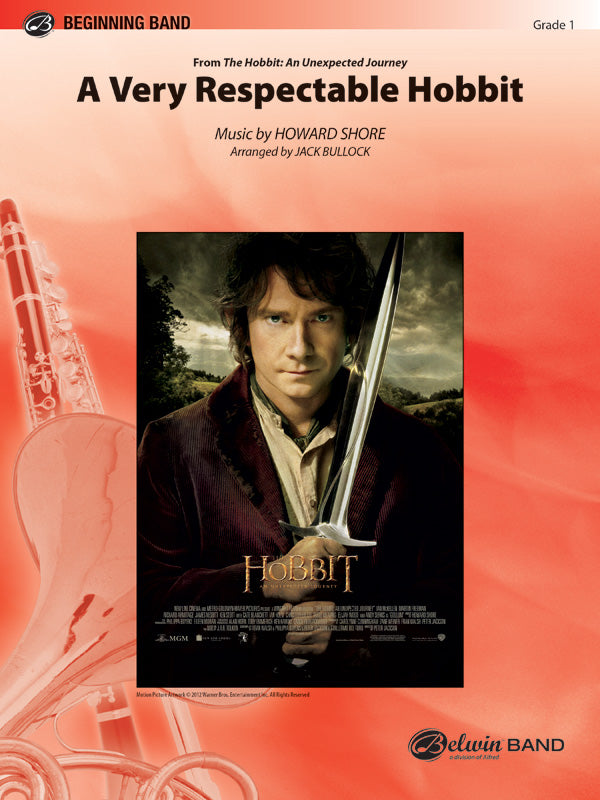 A Very Respectable Hobbit (from The Hobbit: An Unexpected Journey): Mallets Sheet Music Preview
