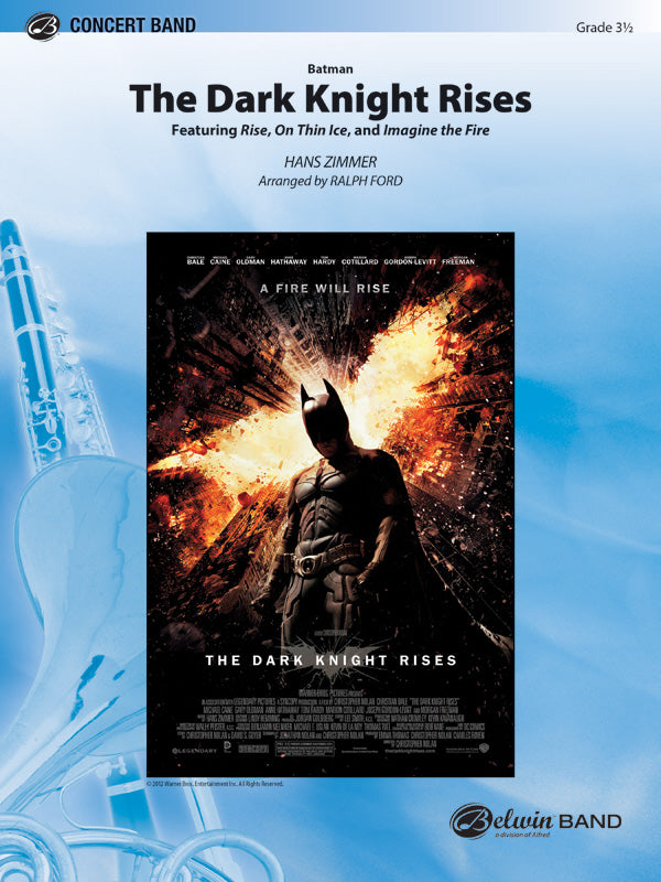Batman: The Dark Knight Rises: Baritone T.C. Sheet Music Preview