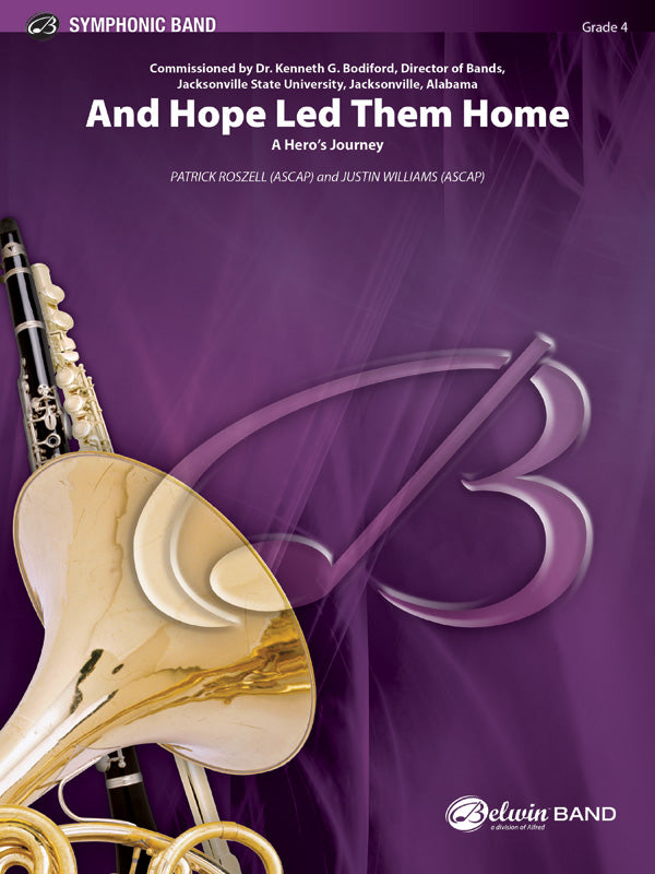 And Hope Led Them Home: 2nd Percussion Sheet Music Preview