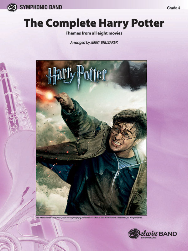 The Complete Harry Potter: 2nd Flute Sheet Music Preview