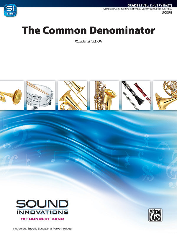The Common Denominator: 1st Percussion Sheet Music Preview