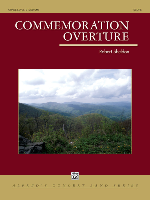 Commemoration Overture: 1st Percussion Sheet Music Preview