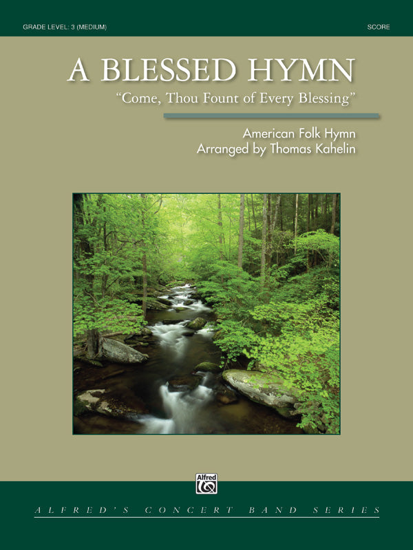 A Blessed Hymn: 1st B-flat Trumpet Sheet Music Preview