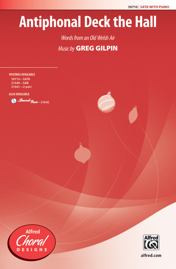 Antiphonal Deck the Hall Sheet Music Preview